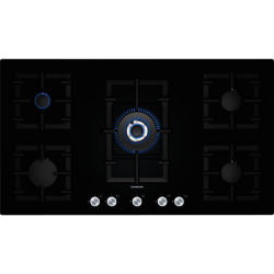 Siemens EP916QB91E Gas Hob, Black